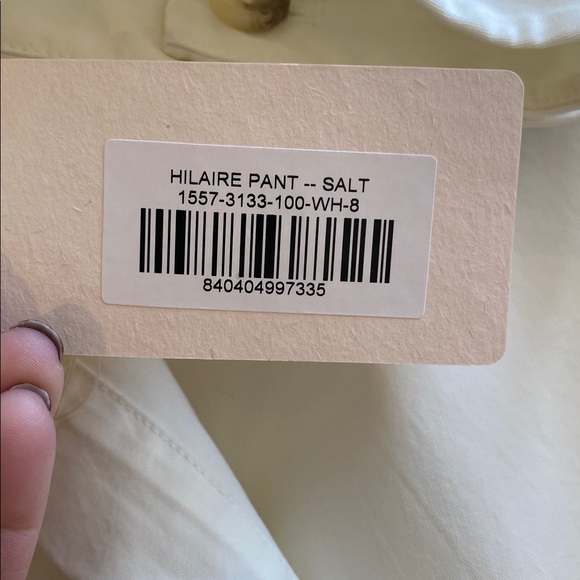 Doen Salt Hilaire Wide-Leg Pants Sz 8. NWT. Box16 - Picture 4 of 8